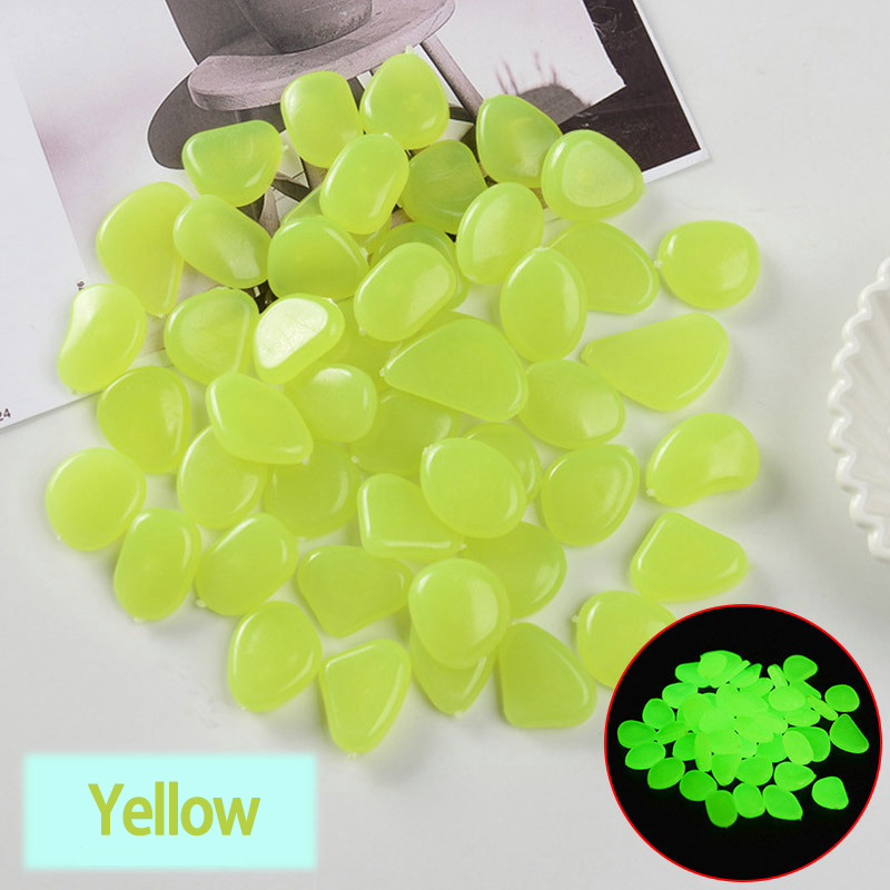 Glow-in-the-Dark Garden Pebbles-KOLAICH™