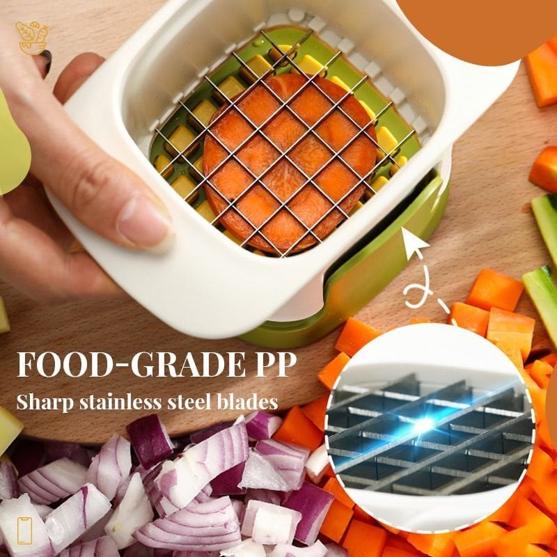2-in-1 Vegetable Chopper Dicing & Slitting-KOLAICH™