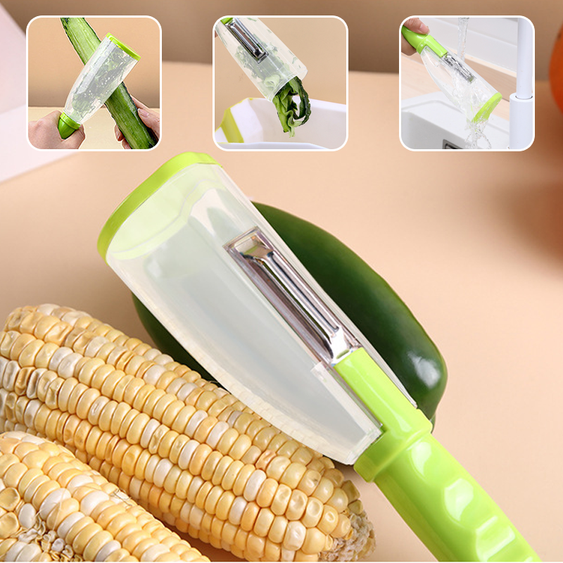 Multifunctional Peeler With Storage Box-KOLAICH™