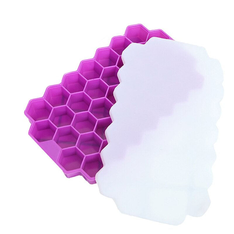 Ice Cube Tray Ice Cube Maker Sphere Mold Ice Cube Tray With Lid-KOLAICH™