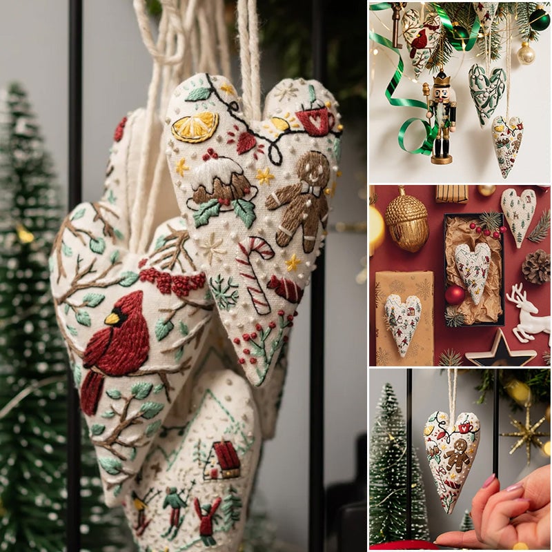 Christmas Hot Sale 49% OffDIY Heart Shaped Hand Embroidered