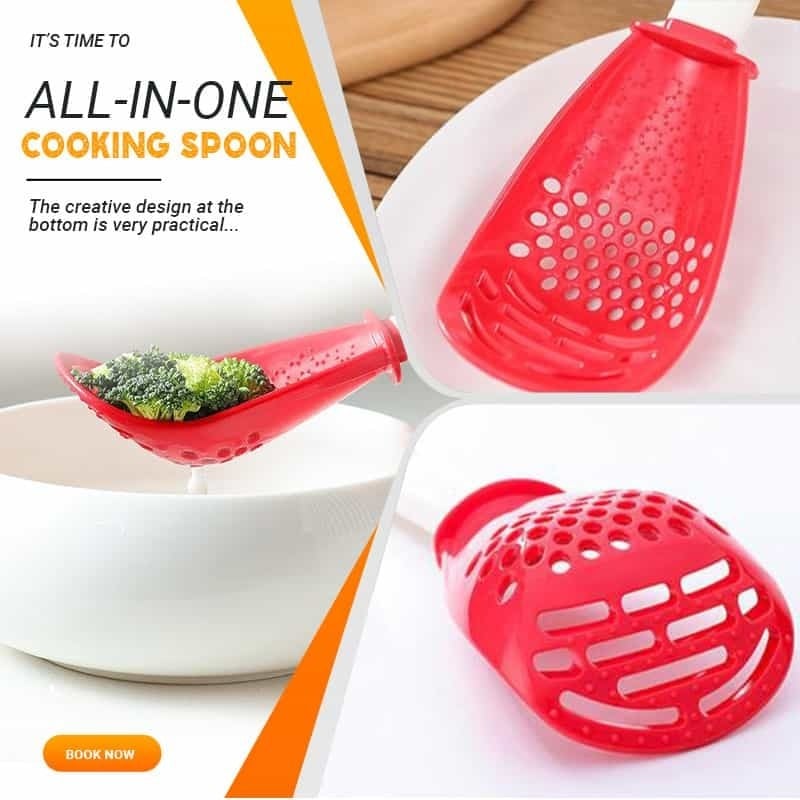 (Early Christmas Sale- SAVE 48% OFF)Multifunctional Kitchen Cooking Spoon--Free Shipping-KOLAICH™