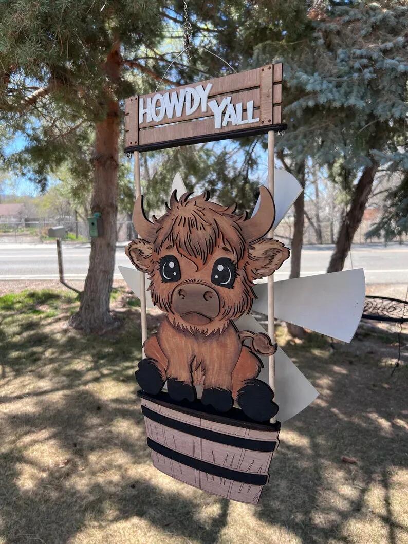 ANIMAL WINDSPINNER DECORATION - BUY 2 FREE SHIPPING