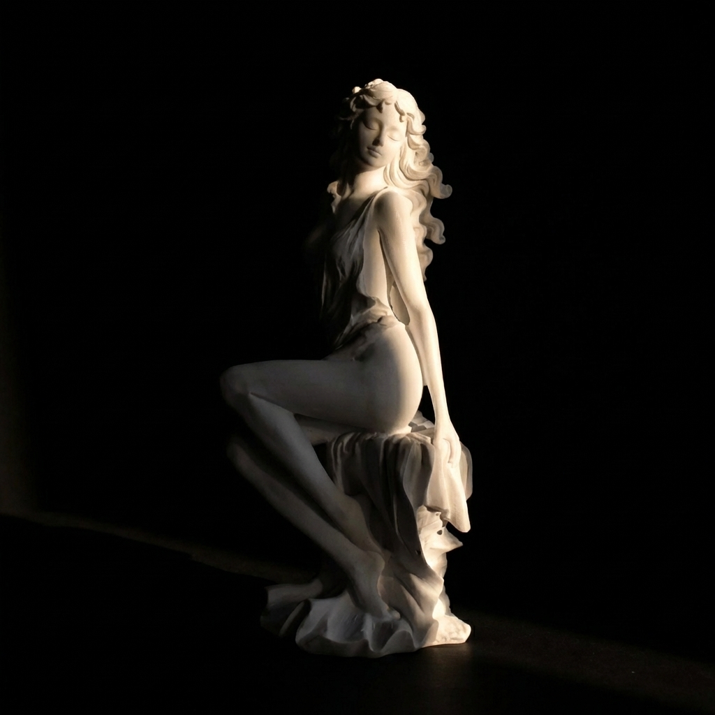 The Sovereign of Solitude · Silent Rebellion Sculpture