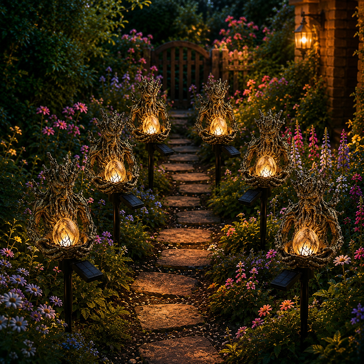 The Guardian of Light™ – Solar Tree Spirit Garden Lamp