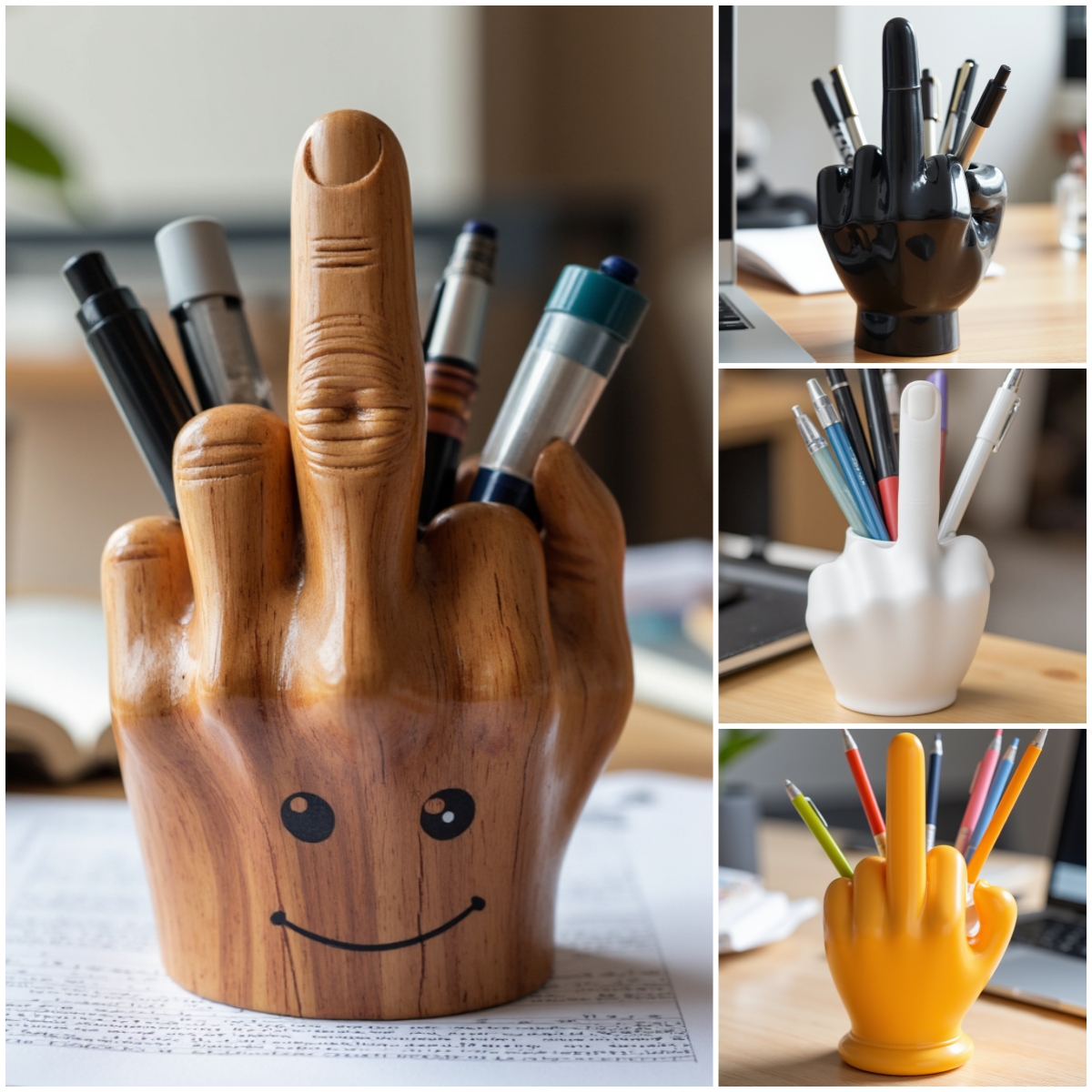 Middle Finger Pen Holder-KOLAICH™