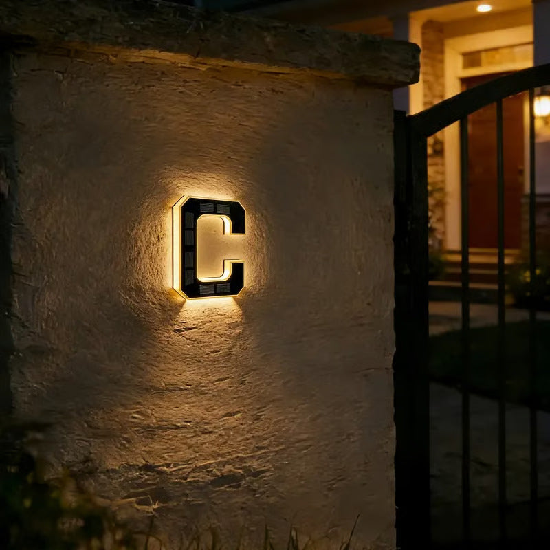 ☀️ Solar LED Illuminated House Numbers-KOLAICH™