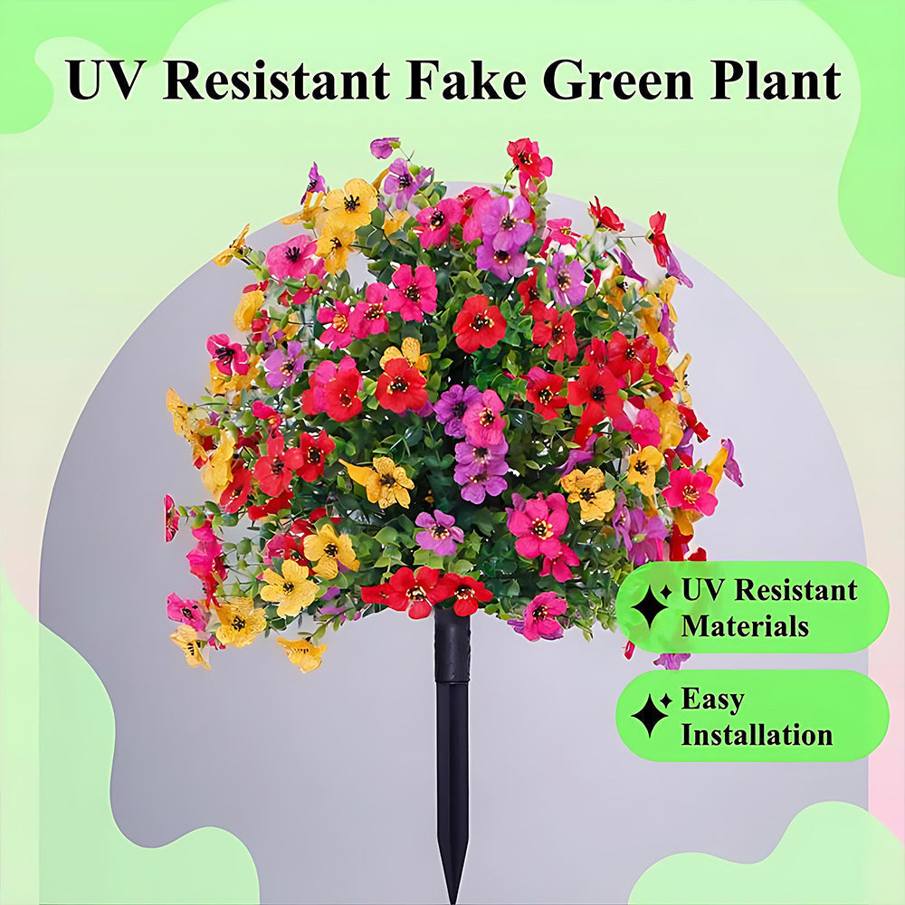 💐Lifelike Outdoor Artificial Hanging Flower Basket Decoration