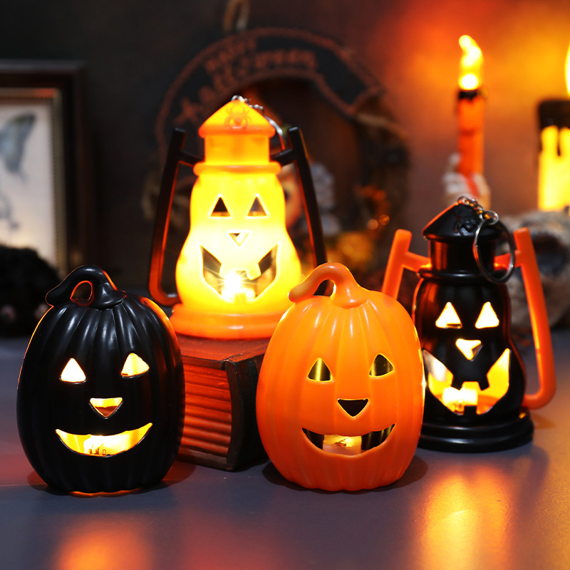 Halloween Decorative Props Glowing Pumpkin Lanterns-KOLAICH™