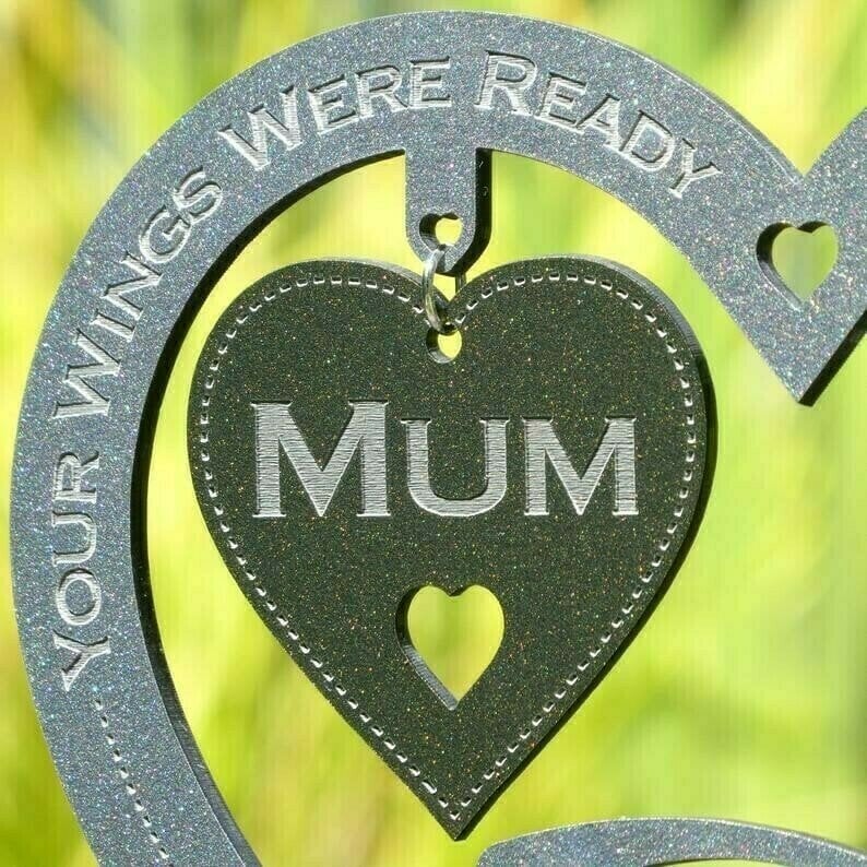 🔥Last Day 49% OFF🔥 - Memorial Gift Butterfly Ornament Garden Plaque