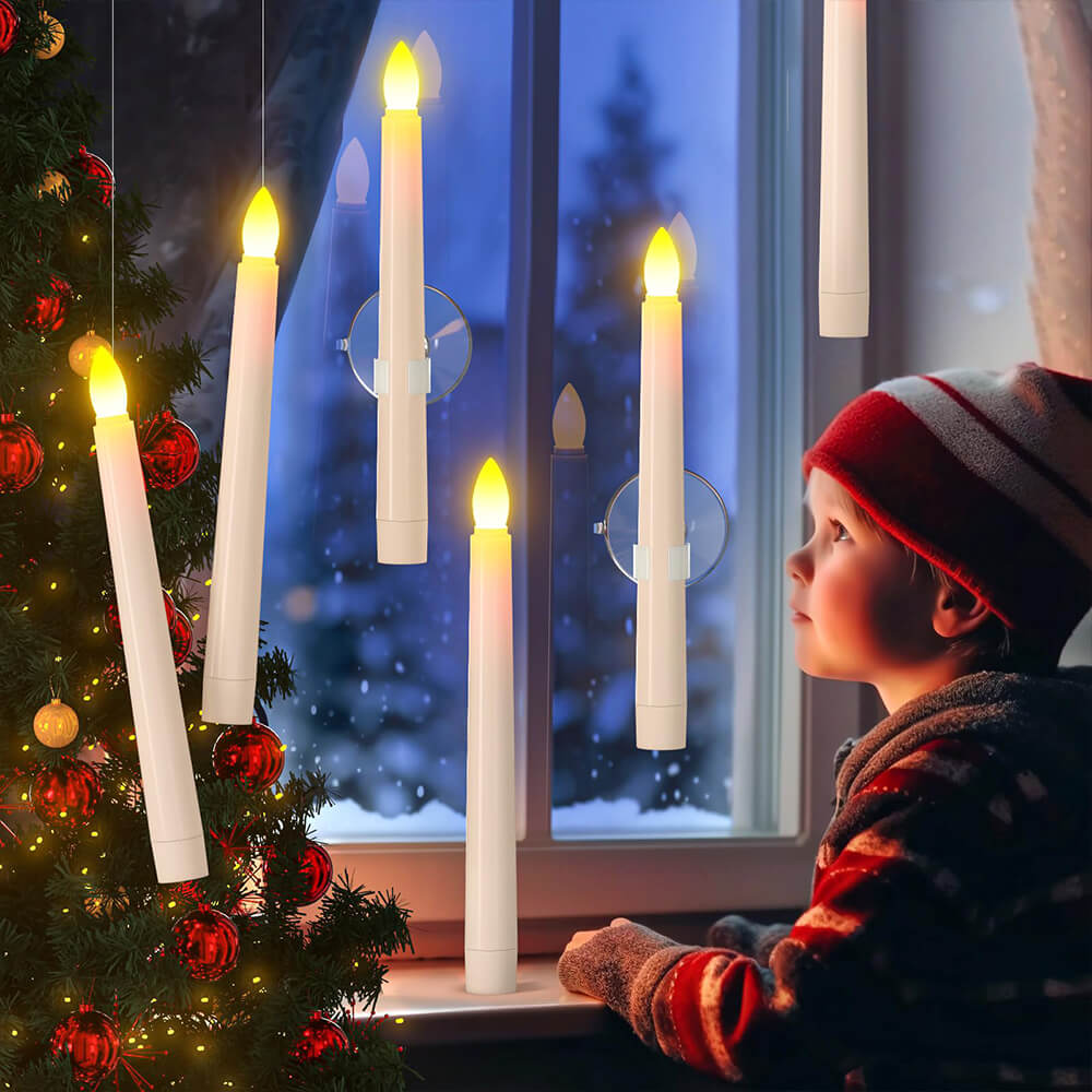 Halloween Flameless Candle Taper Light(6 PCS)-KOLAICH™