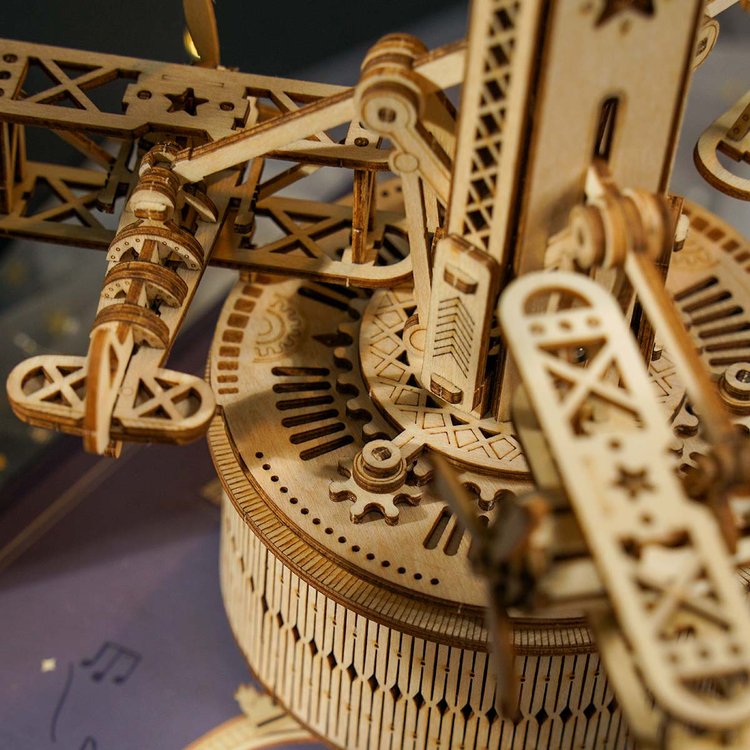 Starry Night Orrery Mechanical Music Box-KOLAICH™