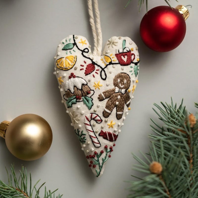 Christmas Hot Sale 49% OffDIY Heart Shaped Hand Embroidered