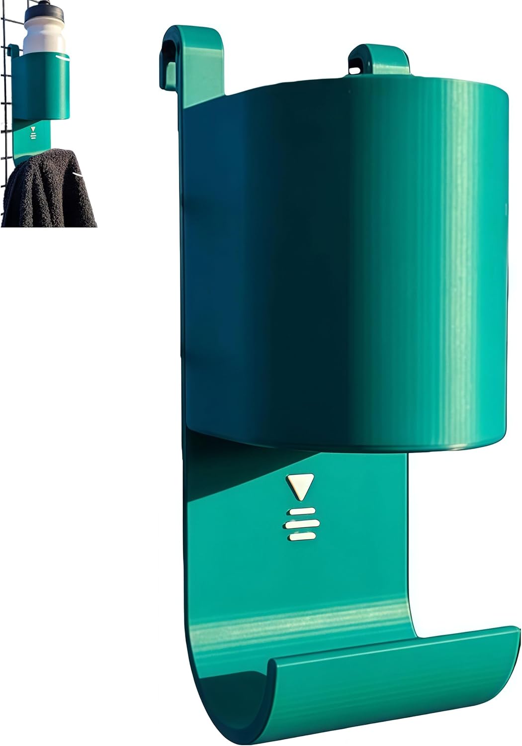 🔥Hot Sale 49% OFF🏆Paddle Tennis Water Bottle And Towel Rack – Court Side Organizer for Tennis Players