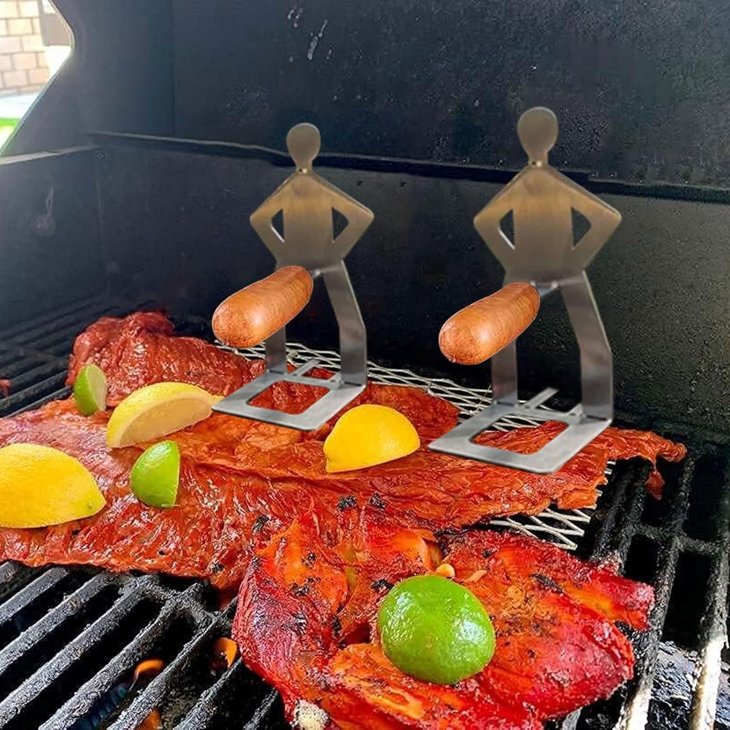 Stainless Steel BBQ Sausage Holder