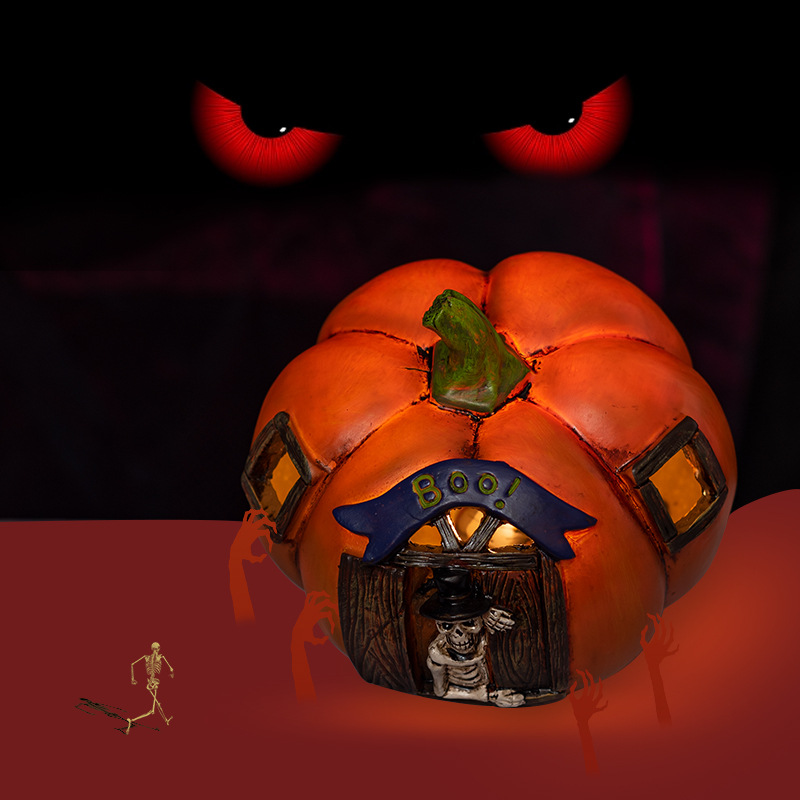 Halloween Resin Pumpkin Lamp-KOLAICH™