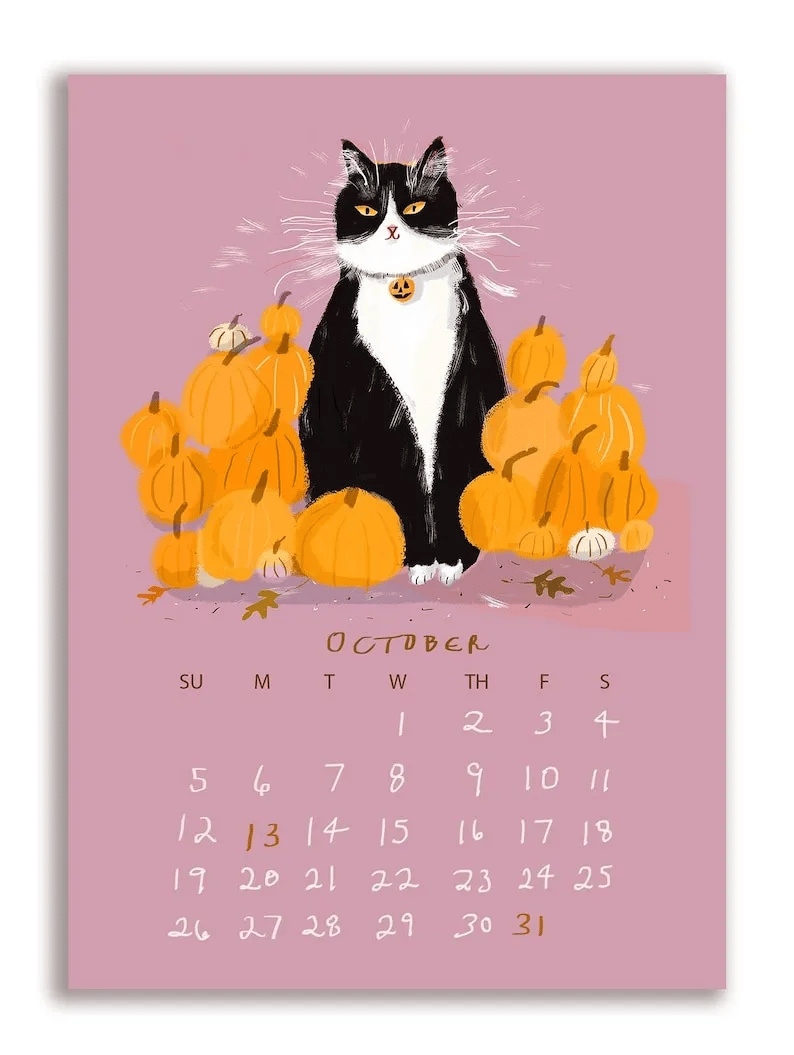 Christmas Hot Sale Now 49% Off | 2025 Dancing Cat Calendar