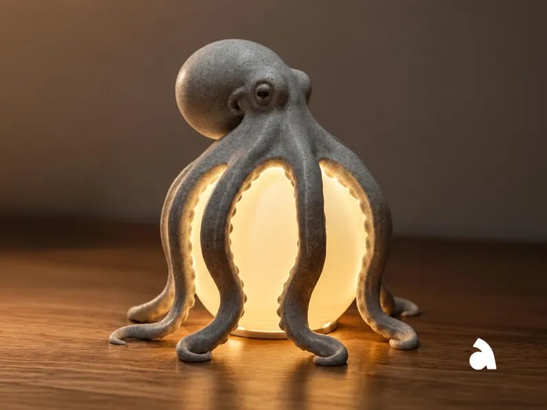 Octopus Ocean Table Lamp