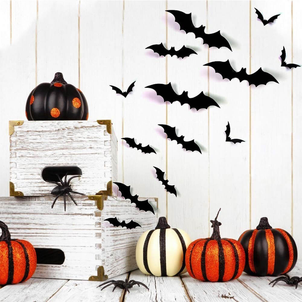 Halloween Bat Waterproof Sticker(120 PCS)-KOLAICH™