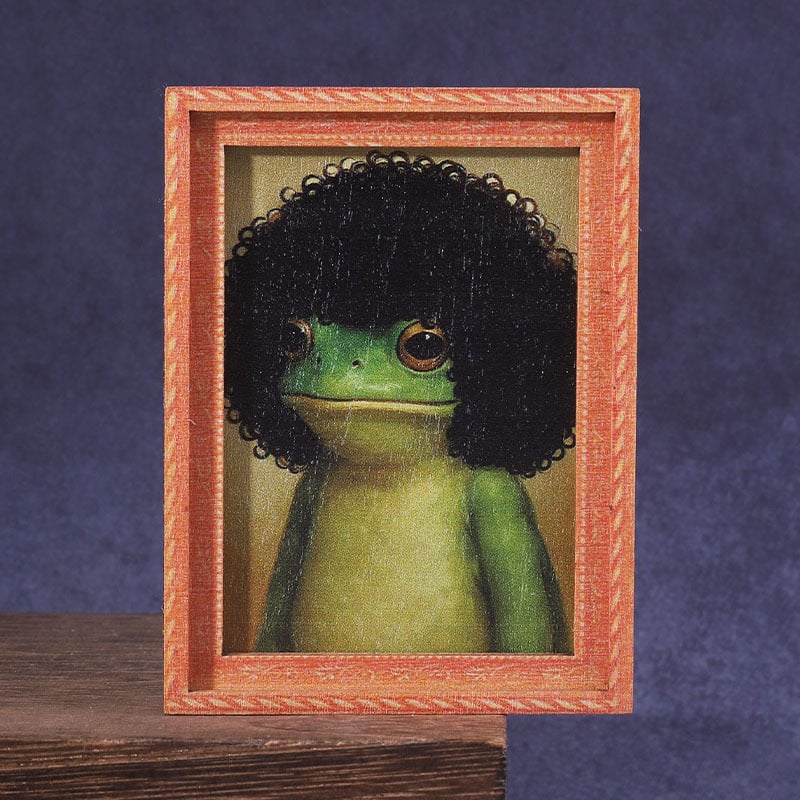 🐸Frog Fridge Magnet — Better Hair Than Me