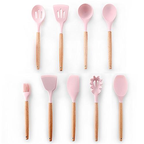 Kitchenware Cooking Utensils Set With Wooden Handle-KOLAICH™