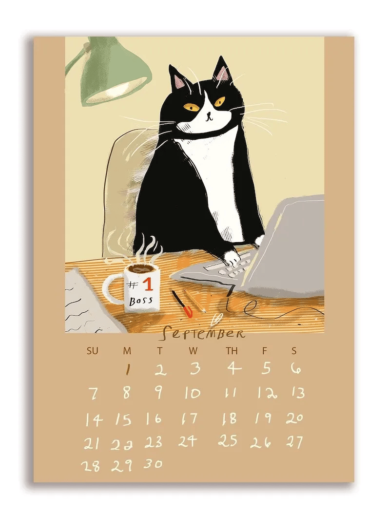 Christmas Hot Sale Now 49% Off | 2025 Dancing Cat Calendar