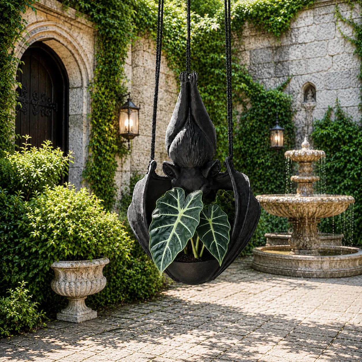 🎁Last Day 60% OFF - Hanging Bat Plant Pot