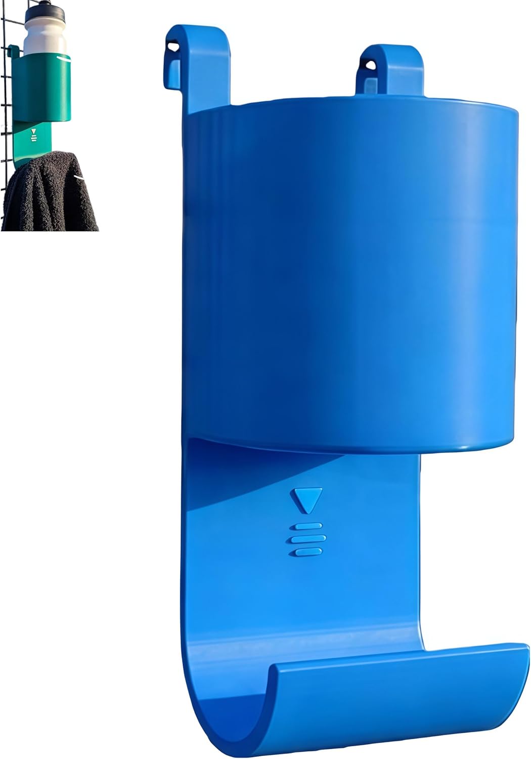 🔥Hot Sale 49% OFF🏆Paddle Tennis Water Bottle And Towel Rack – Court Side Organizer for Tennis Players