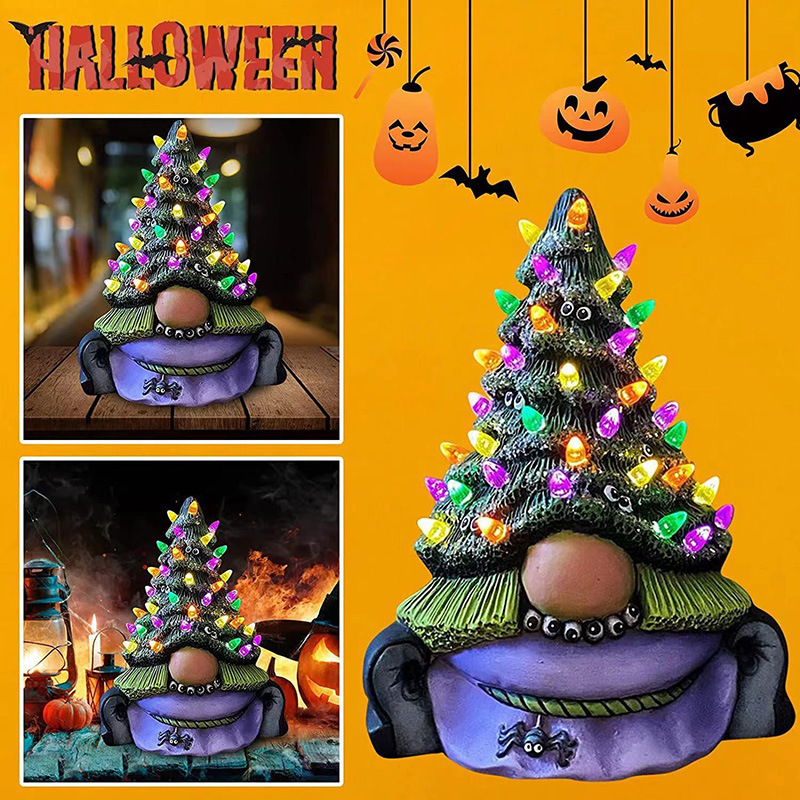 Dwarf Tree Sculpture Decoration Halloween lights-KOLAICH™
