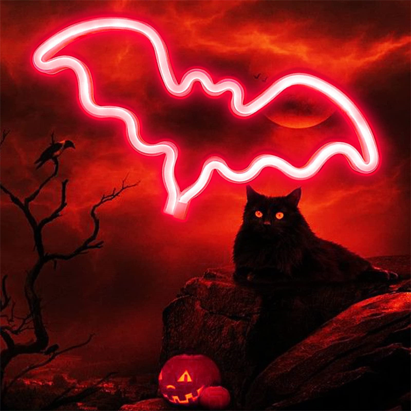 Halloween Bat Neon LED Decorative Light-KOLAICH™