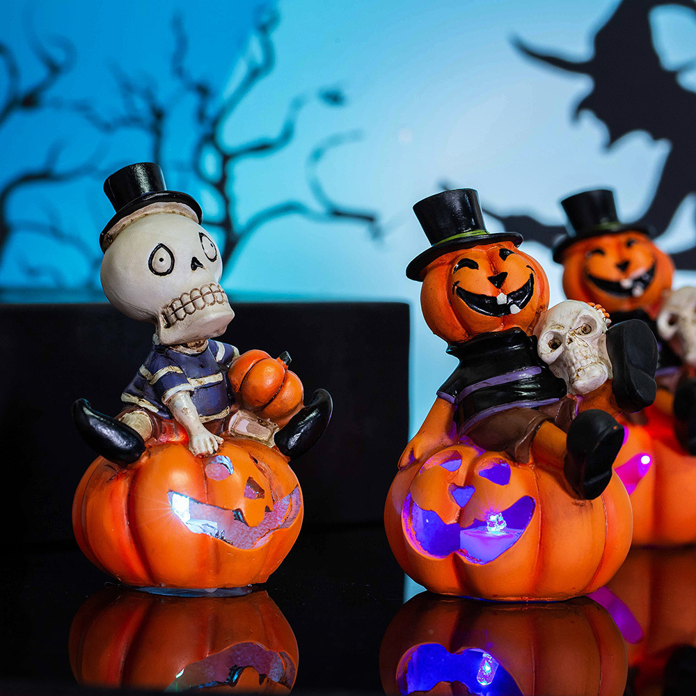 Halloween Glowing Skull Decoration-KOLAICH™