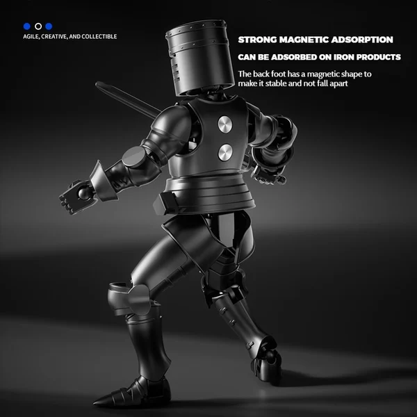 DIY Medieval Warrior Strong Magnetic Removable Articulated DollBuy 3 Set Get 10% OFF & Free Shipping
