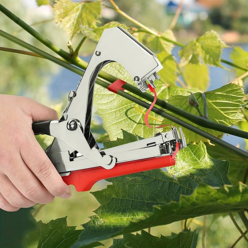 Plant Tying Machine For Grapes, Raspberries, Tomatoes, Vining Vegetables
