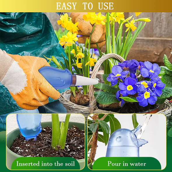 Self Spike Planter Drip Watering Bird-KOLAICH™