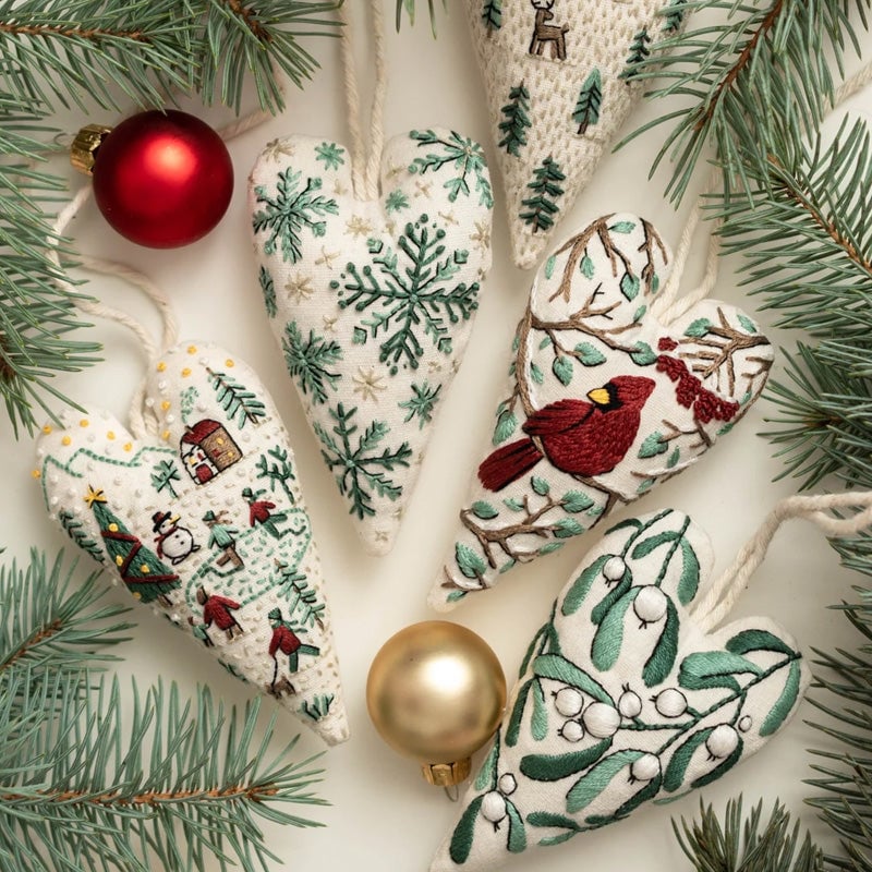 Christmas Hot Sale 49% OffDIY Heart Shaped Hand Embroidered