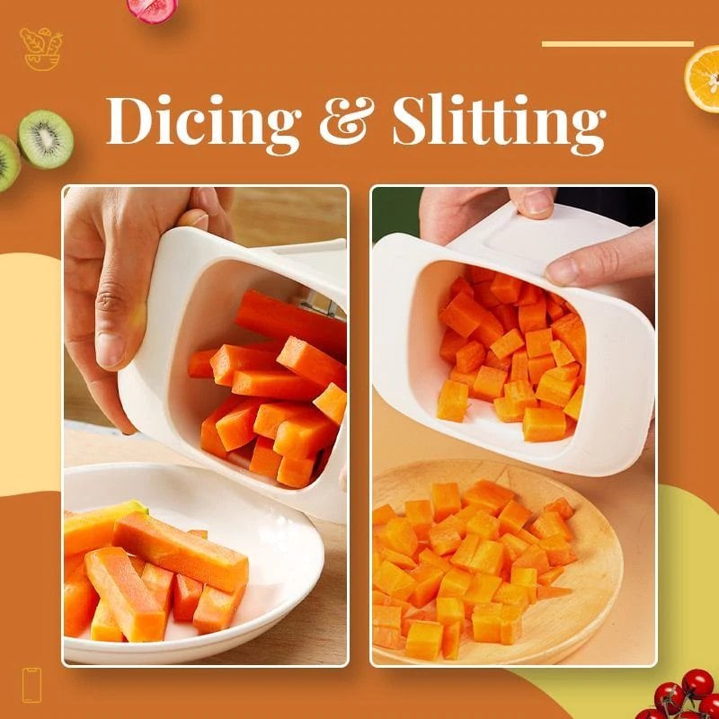 2-in-1 Vegetable Chopper Dicing & Slitting-KOLAICH™