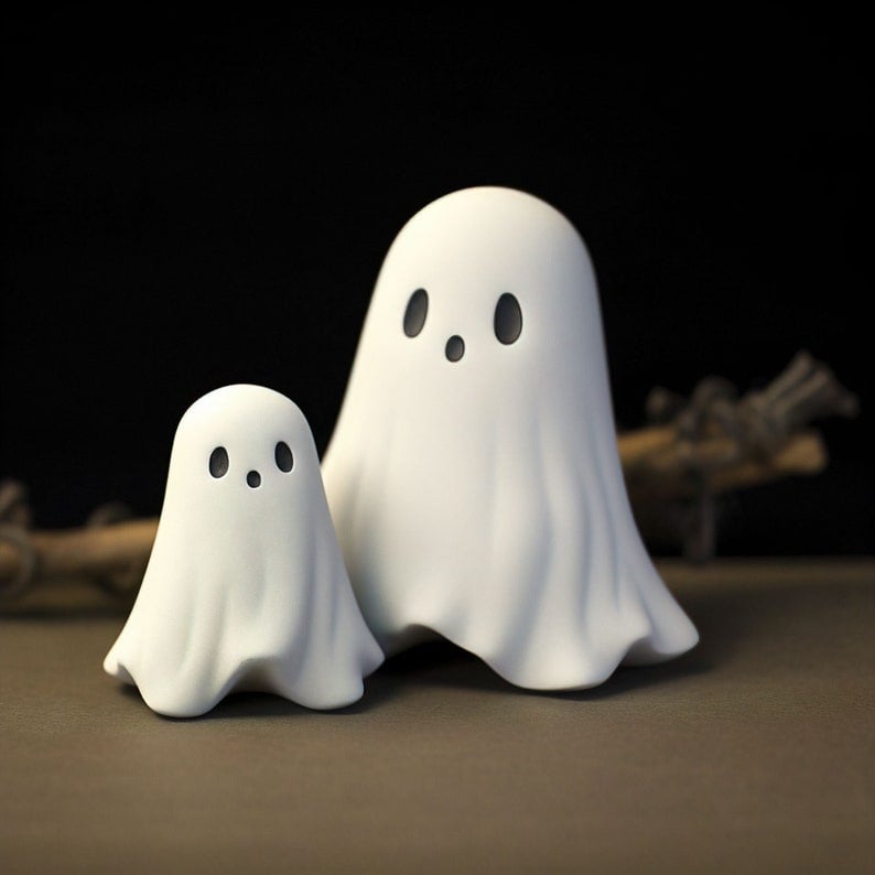 👻 Purely Handmade Cute Ghost Statue🎉-KOLAICH™