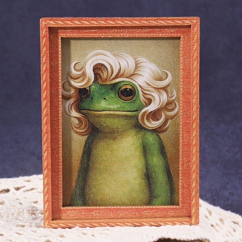 🐸Frog Fridge Magnet — Better Hair Than Me