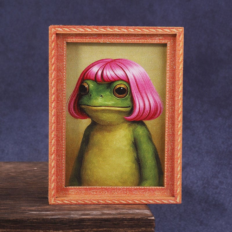 🐸Frog Fridge Magnet — Better Hair Than Me