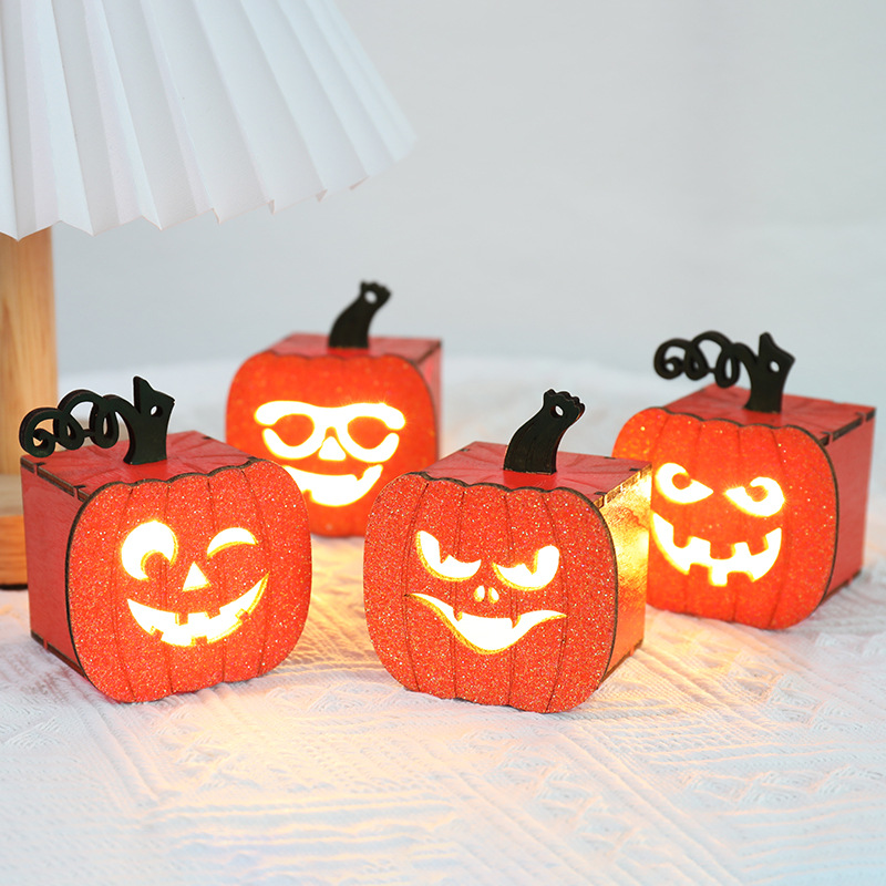 Halloween Decoration Props LED Luminous Pumpkin Lantern-KOLAICH™