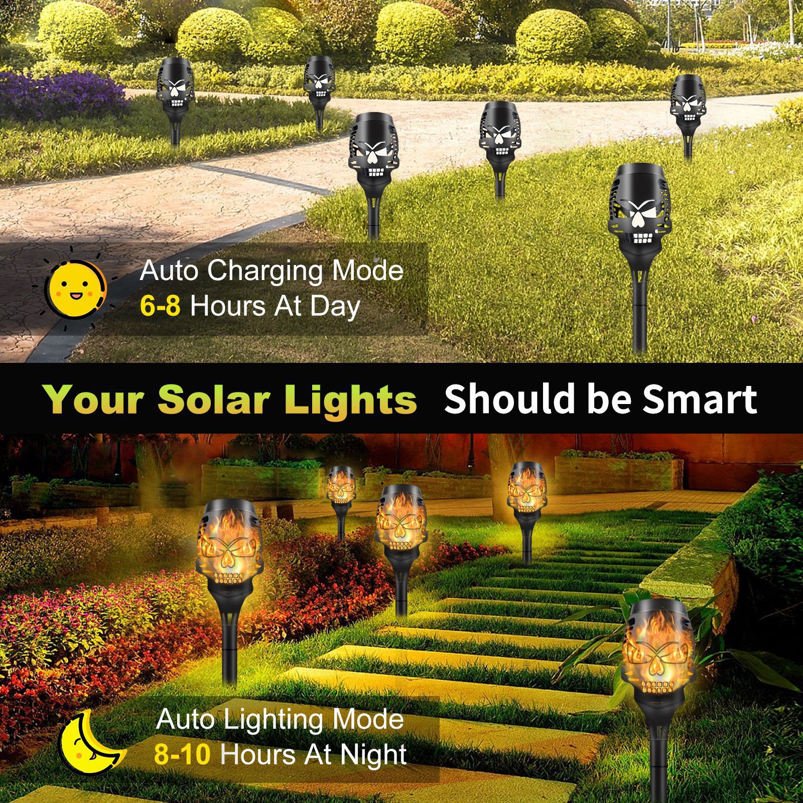 Halloween Solar Simulation Flame Lamp-KOLAICH™