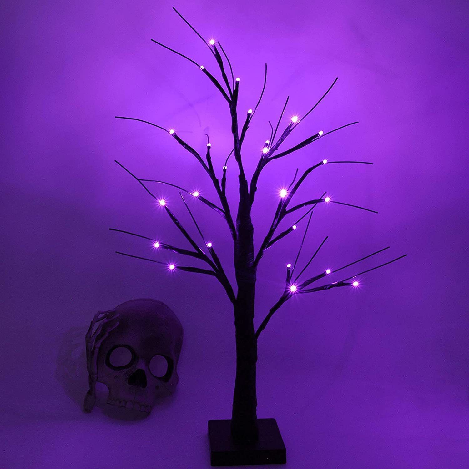 Halloween LED Simulation Purple Tree Lamp-KOLAICH™