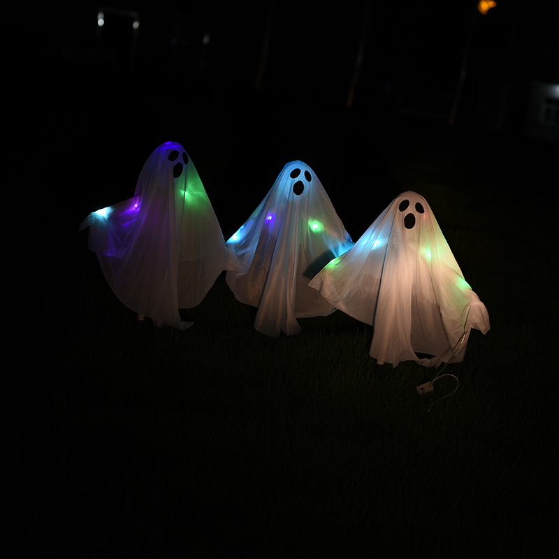 Halloween props and seven colored lights to insert a small ghost-KOLAICH™