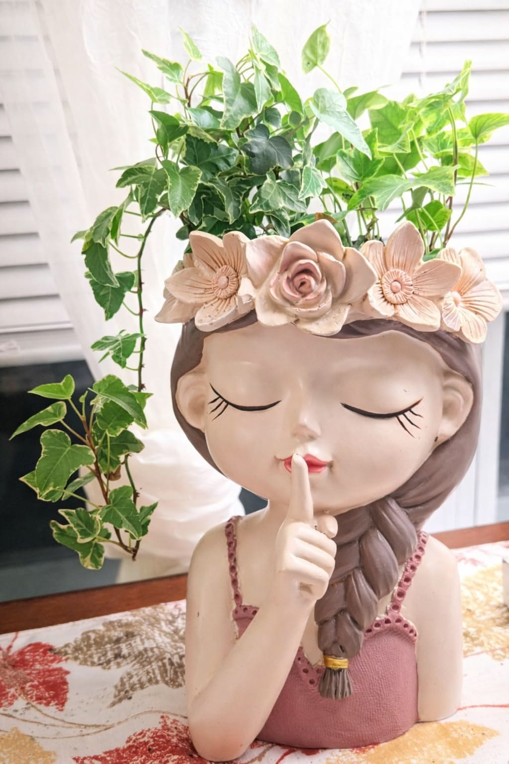 Adorable Fairy Succulent Pots - Sweet Face Garden Decor