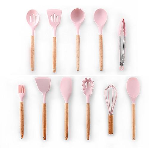 Kitchenware Cooking Utensils Set With Wooden Handle-KOLAICH™