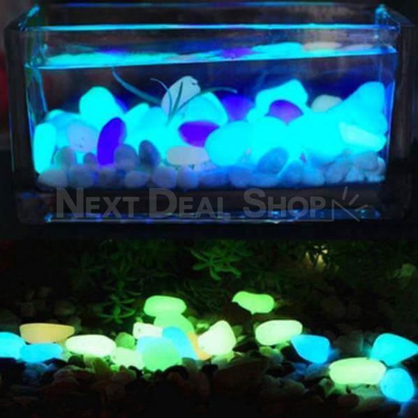 Glow-in-the-Dark Garden Pebbles-KOLAICH™