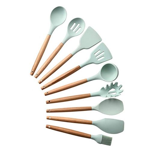 Kitchenware Cooking Utensils Set With Wooden Handle-KOLAICH™