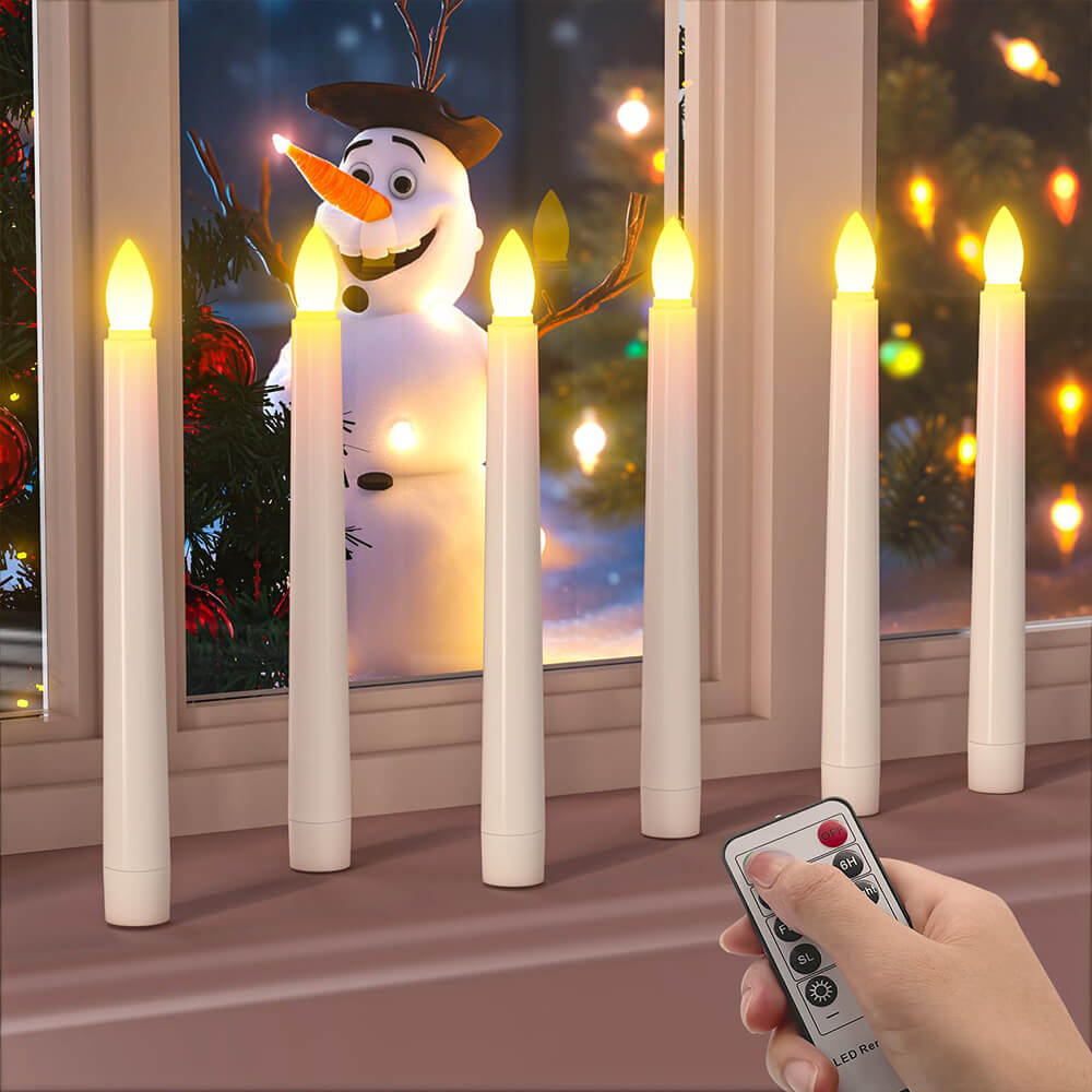 Halloween Flameless Candle Taper Light(6 PCS)-KOLAICH™