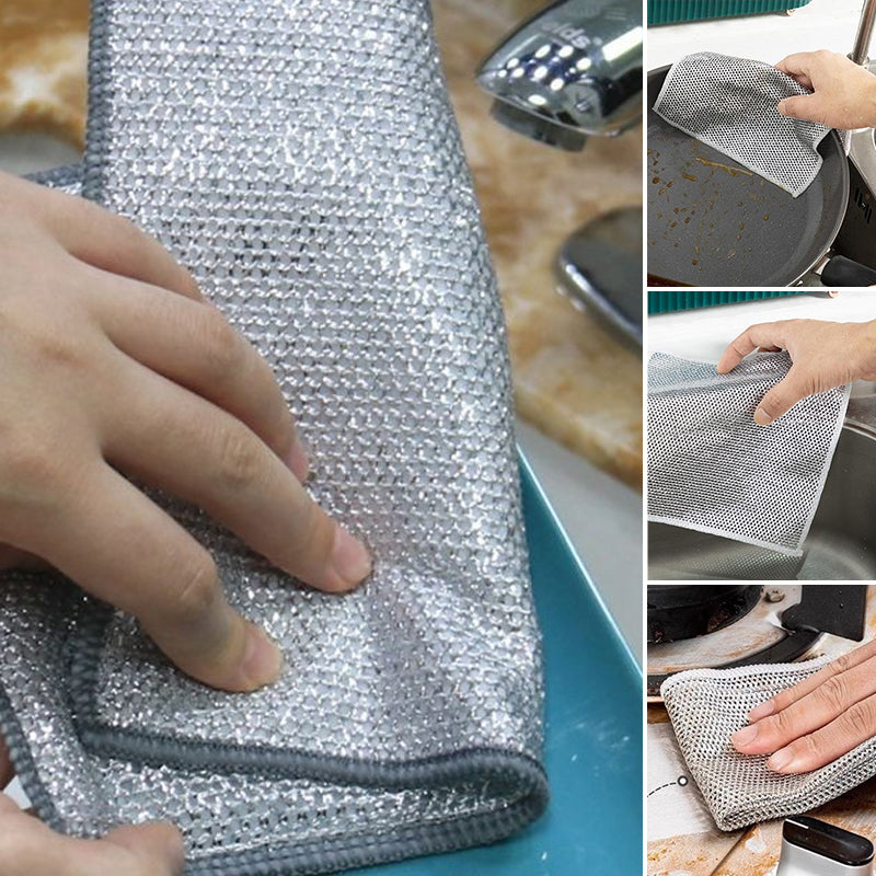 Multipurpose Wire Dishwashing Rags for Wet and Dry-KOLAICH™