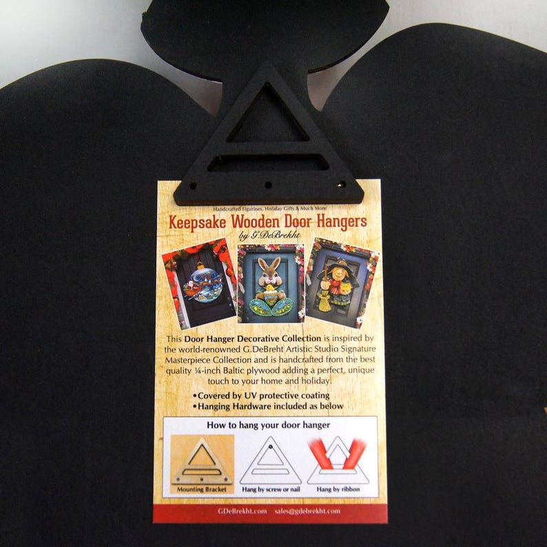 Fall Wood Decor - Thanksgiving Design Turkey Wreath Door Hanging Art